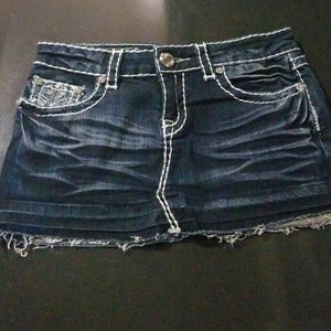 L.A Idol Jean Skirt